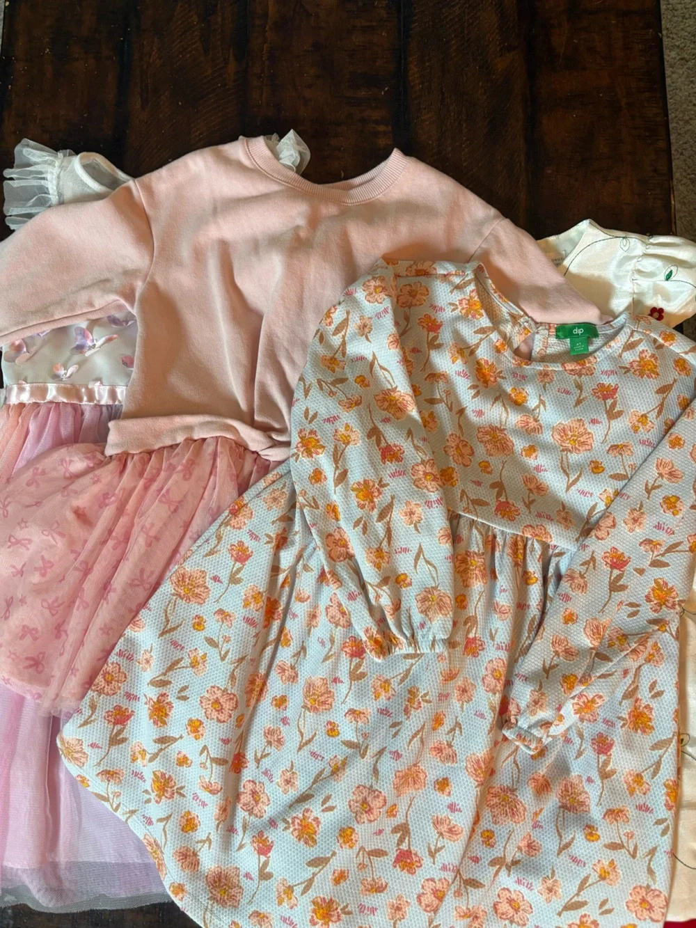 Bundle of 11 Dresses in Kids Size 5T, 4T
